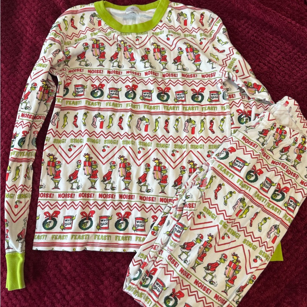 Hannah Anderson Grinch Pajamas